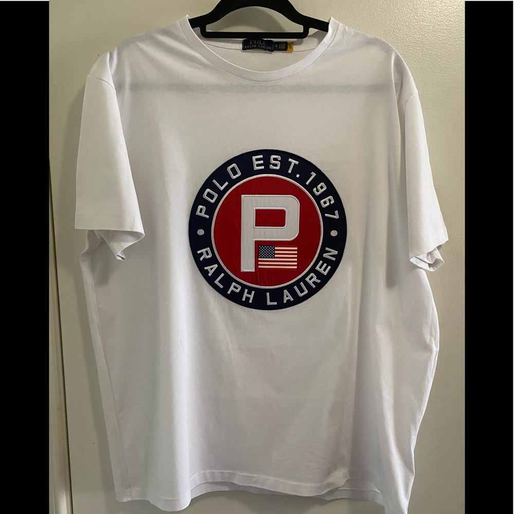 Men’s XL Ralph Lauren Polo big logo short sleeve tee shirt